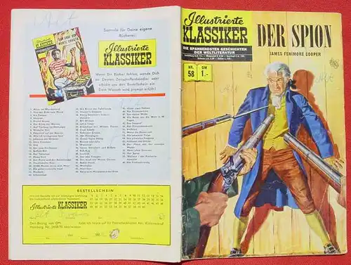 Comic. Illustrierte Klassiker. Nr. 58, 1.A. (1038064)
