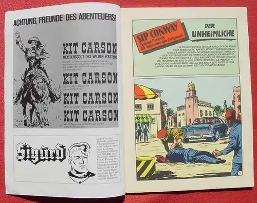 (1043569) Bild Abenteuer Nr. 36. Lehning-Verlag (1965-67). Komplett mit Sammelmarke