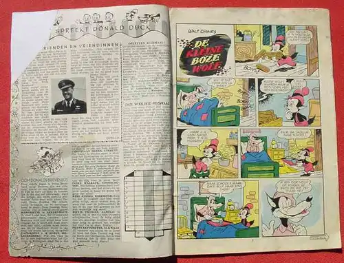 () Donald Duck. Walt Disney. Niederlande. Heft Nr. 26 v. 27. Juni 1953. 24 Seiten # Comic