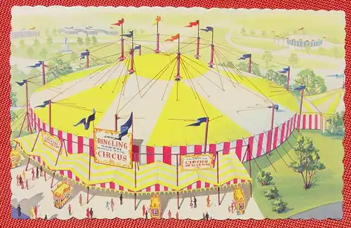 () New York World's Fair 1964-65. Ringling Circus. Siehe bitte Beschreibung und Bilder # Zirkus # Weltausstellung