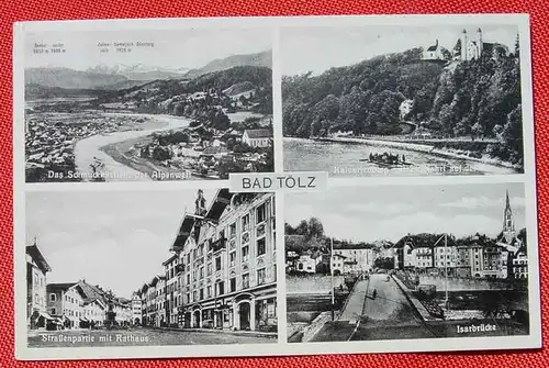 () Bad Tölz. 1941. Bayern. Mehrfachansichten. Siehe bitte Beschreibung und Bilder