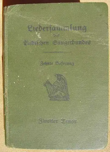 Liederbuch Bad. Saengerbund. 1926 ()