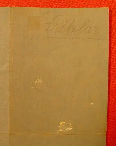 Fritzlar. Leinen-Landkarte 1911 (0080174)