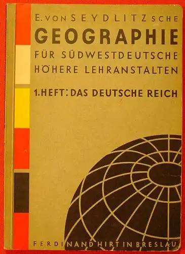 Geographie. Das Deutsche Reich. 1933 ()