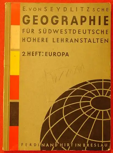 Geographie. Europa o. Dt. Reich. 1933 (0080215)