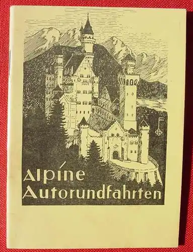 Alpine Autorundfahrten. 1930er Jahre (0080262)