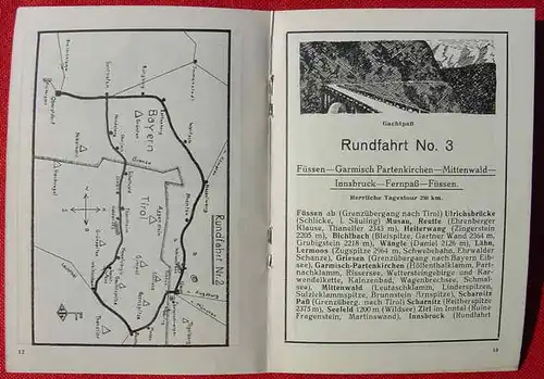 Alpine Autorundfahrten. 1930er Jahre ()