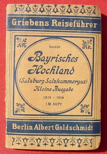 Griebens Reisefuehrer. Bayrisches Hochland. 1914 (0080373)