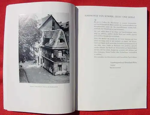 Alters-Turner-Treffen. Mainz 1959. 48 Seiten (0080379)