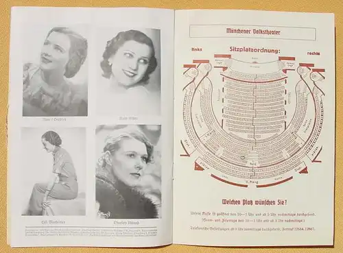 Muenchener Volkstheater. 1938 Heft Nr. 7 (0081346)
