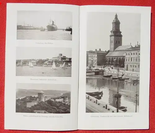 Schweden. 60 Seiten. Verkehrsverband, Stockholm 1928 (0081347)