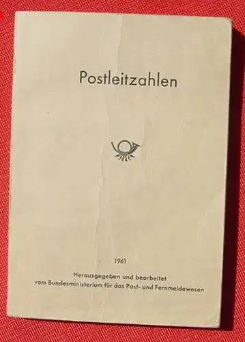Postleitzahlen-Katalog Deutschland. Ausgabe 1961 ! (0081348)