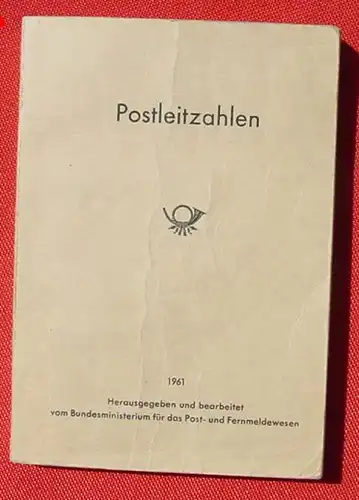 Postleitzahlen-Katalog Deutschland. Ausgabe 1961 ! ()