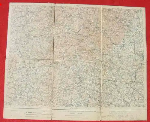 Frankreich : Alte Landkarte 'Gebweiler' (0081871)