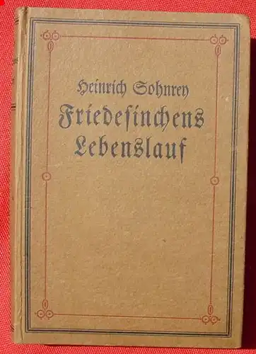 Friedesinchens Lebenslauf. Niedersaechsische Walddorfgeschichten. 1919 ()