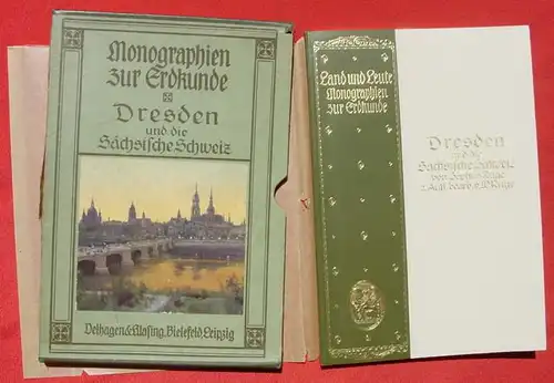 Kunstband 'Dresden und die Saechsische Schweiz' 1913 (0082288)