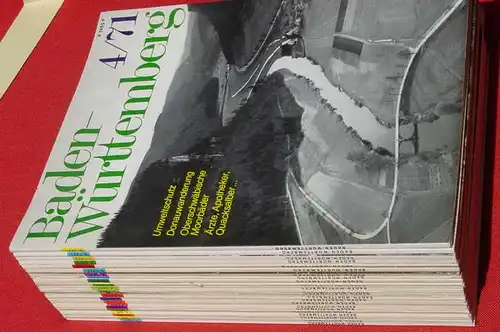 23 x Magazine "Baden - Wuerttemberg" 1971-1977 (0082362)