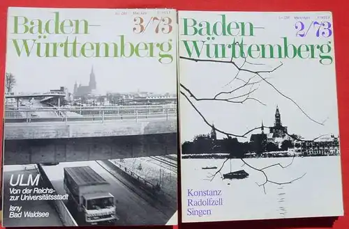 23 x Magazine "Baden - Wuerttemberg" 1971-1977 ()