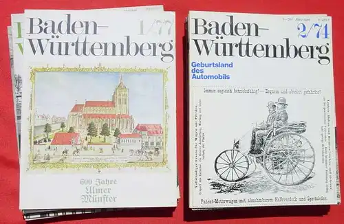 23 x Magazine "Baden - Wuerttemberg" 1971-1977 ()