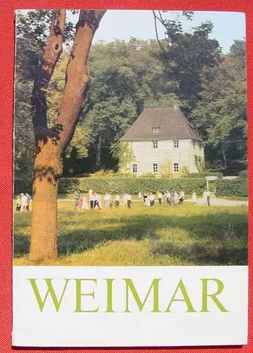 WEIMAR. Foto-Bildband. Aufbau-Verlag, Berlin / Weimar 1956 ()