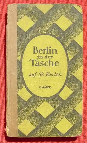 'Berlin in der Tasche'. Berlin, Ullsteinhaus, um 1931 ? ()