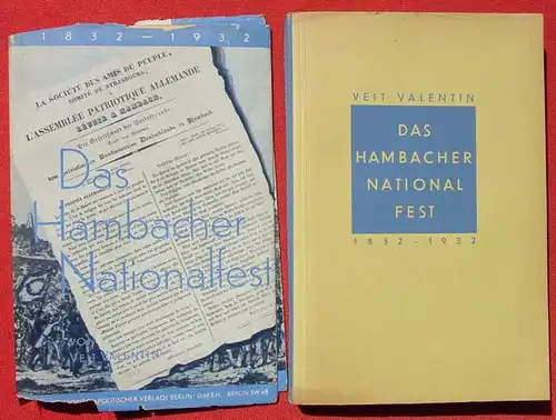 Hambacher National-Fest 1832-1932. Politischer-Verlag, Berlin 1932 (0082664)