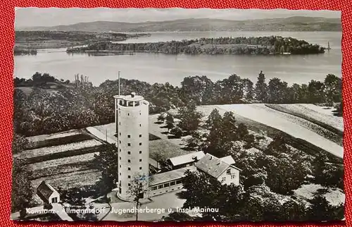 () Ansichtskarte Konstanz Allmannsdorf Jugendherberge u. Insel Mainau. Siehe bitte Bilder u. Beschreibung