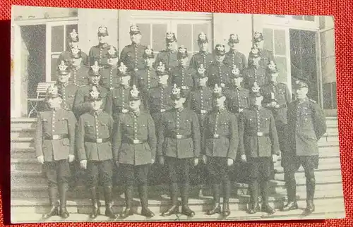 (1047471) Fotopostkarte 1941 Polizeigruppe, Rückseite  beschrieben, siehe bitte Bilder