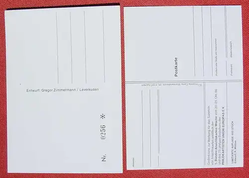 (1047230) Köln Gürzenich 1987 Intern. Postkarten-Tauschtag , nummerierte Postkarte, TOP Zustand