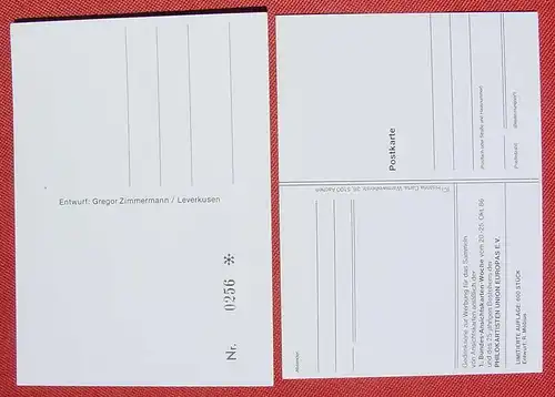 () Köln Gürzenich 1987 Intern. Postkarten-Tauschtag , nummerierte Postkarte, TOP Zustand