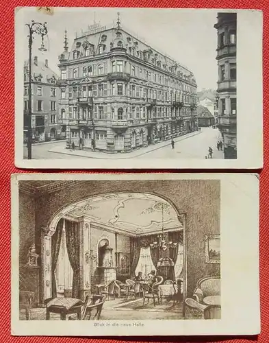 () Freiburg in Baden. 2 Postkarten v. 1929, siehe bitte Beschreibung u. Bilder (PLZ 79098)