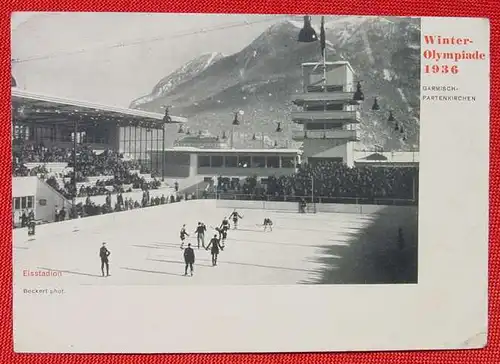 (1032621)  Garmisch-Partenkirchen. Winter-Olympiade 1936. Postkarte