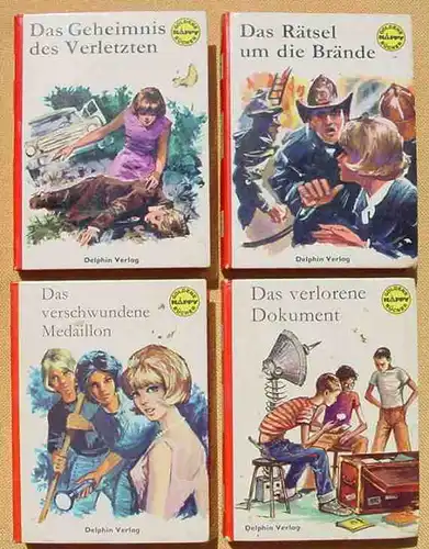 (1046901) Zehn Büchlein „Goldene Happy Bücher“ Delphin-Verlag, siehe bitte Beschreibung u. Bilder # Science Fiction