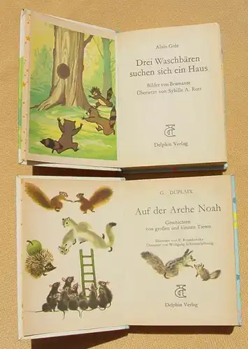 (1046902) Zwei Büchlein „Goldene Happy Bücher“ Delphin-Verlag, siehe bitte Beschreibung u. Bilder