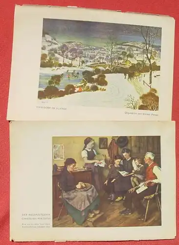 (1046867) Vier Blätter zur Kunst im 3. Reich, aus Buch entnommen, siehe bitte Bilder und Beschreibung