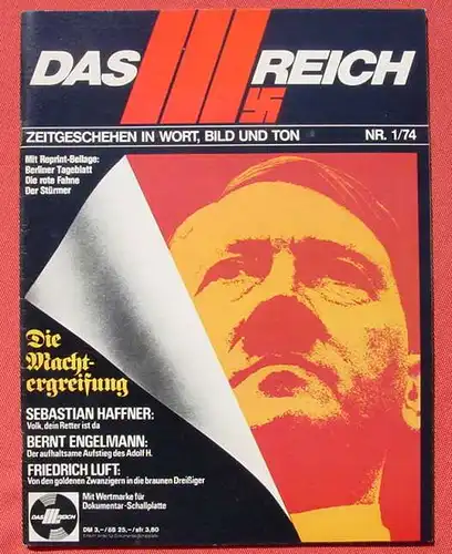 (1046564) Das III. Reich, Magazin, Grossformat ca. 22 x 29 cm, 48 Seiten, ohne Beilagen, sehr guter Zustand