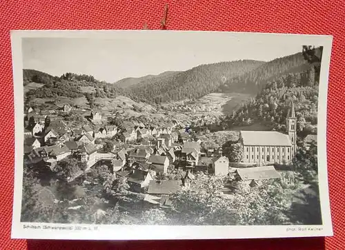 (1046632) Schiltach, Schwarzwald, Rs. getrocknete Blueten, 1946, siehe bitte Bilder