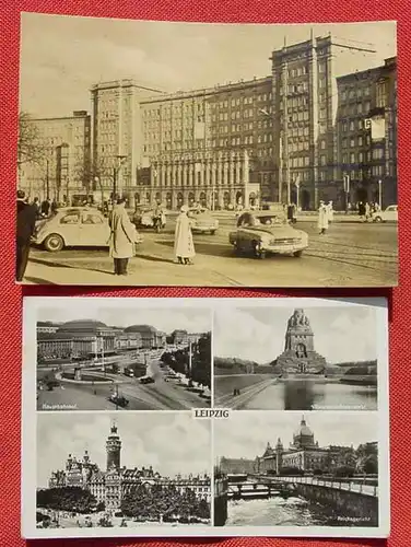 () Sachsen, 2 x Leipzig, 1942, 1964, siehe bitte Bilder