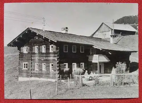 () Haus Huber Kleinwalsertal 1964, siehe bitte Bilder