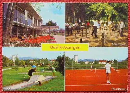 () Bad Krozingen 1975, siehe bitte Bilder # Tennis # Schach