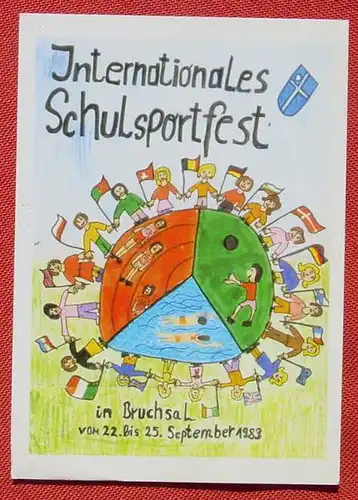 (1046659) Bruchsal 1983 Schulsportfest, siehe bitte Bilder