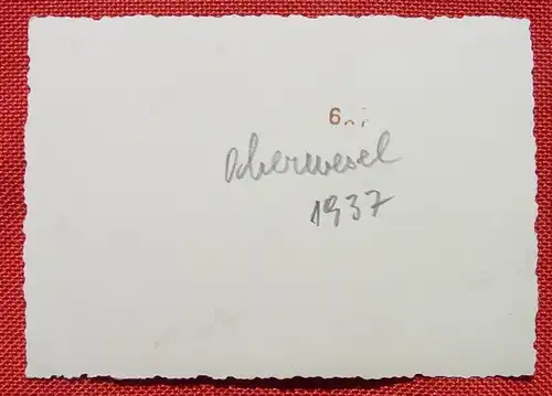 (1046720) Heimatbeleg, kleines Original-Foto Oberwesel von 1937, siehe bitte Bilder