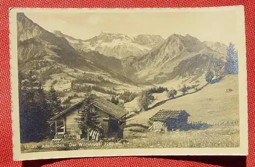 () Adelboden. Der Wildstrubel, 1911, siehe bitte Bilder