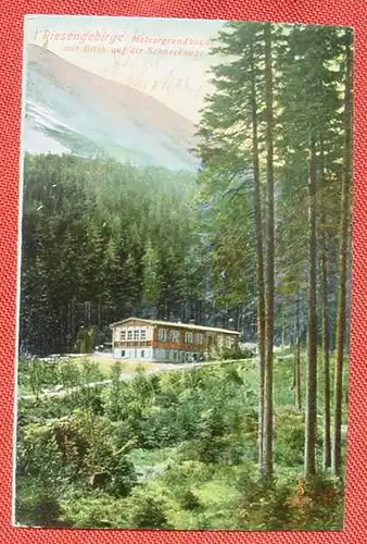 (1046772) Riesengebirge, Melzergrundbaude, 1929, siehe bitte Bild