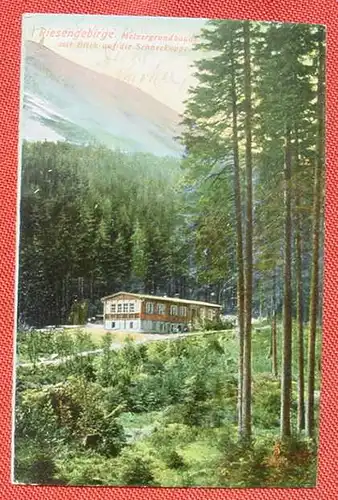 () Riesengebirge, Melzergrundbaude, 1929, siehe bitte Bild