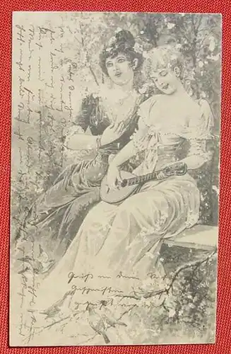 (1046800) Werbekarte, Kunstkarte Beilage des "SECT" Blaetter froehl. Laune. 1905, Bildabrieb, siehe bitte Bilder