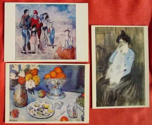 ! Neu : Versandkosten ab Euro 1,80 () Herrliche Künstler-Ansichtskarten. 6 x Pablo Picasso, siehe bitte Bilder. 