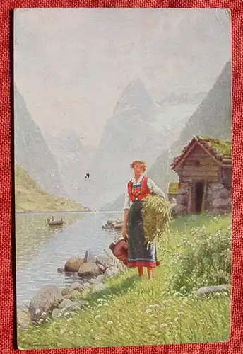 (1046150) Kuenstler-AK, E. Pastor-Normann, siehe bitte Bilder, Bordesholm 1917