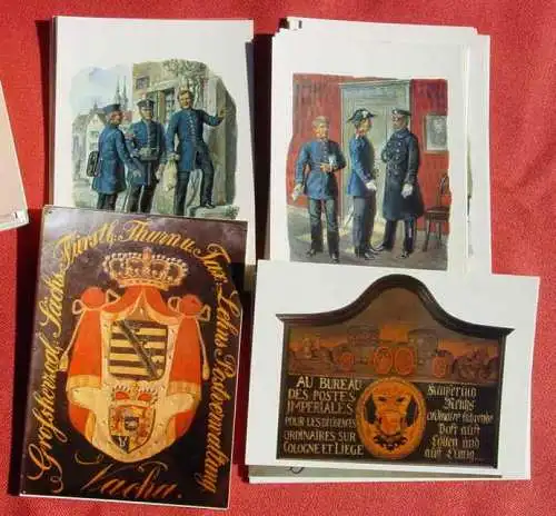 Derzeit gültig : Versandkosten ab Euro 5,00 !  () Sammlung von 130 x Ansichtskarten / Postkarten mit Post-Motiven. 130 x ungebrauchte Karten, siehe bitte Bilder