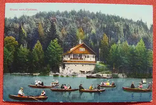 () Gruss vom Ebnisee, 1915, Stpl. Welzheim, siehe bitte Bilder